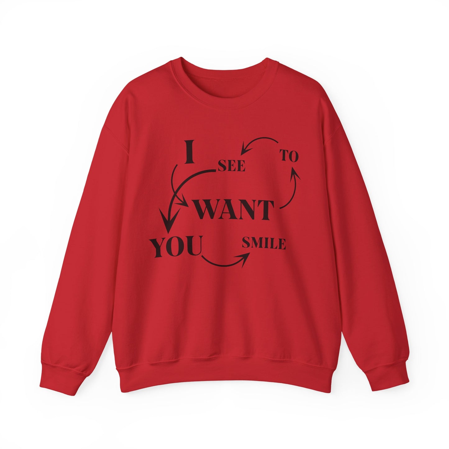 Unisex Casual Sweatshirt with Quote Design