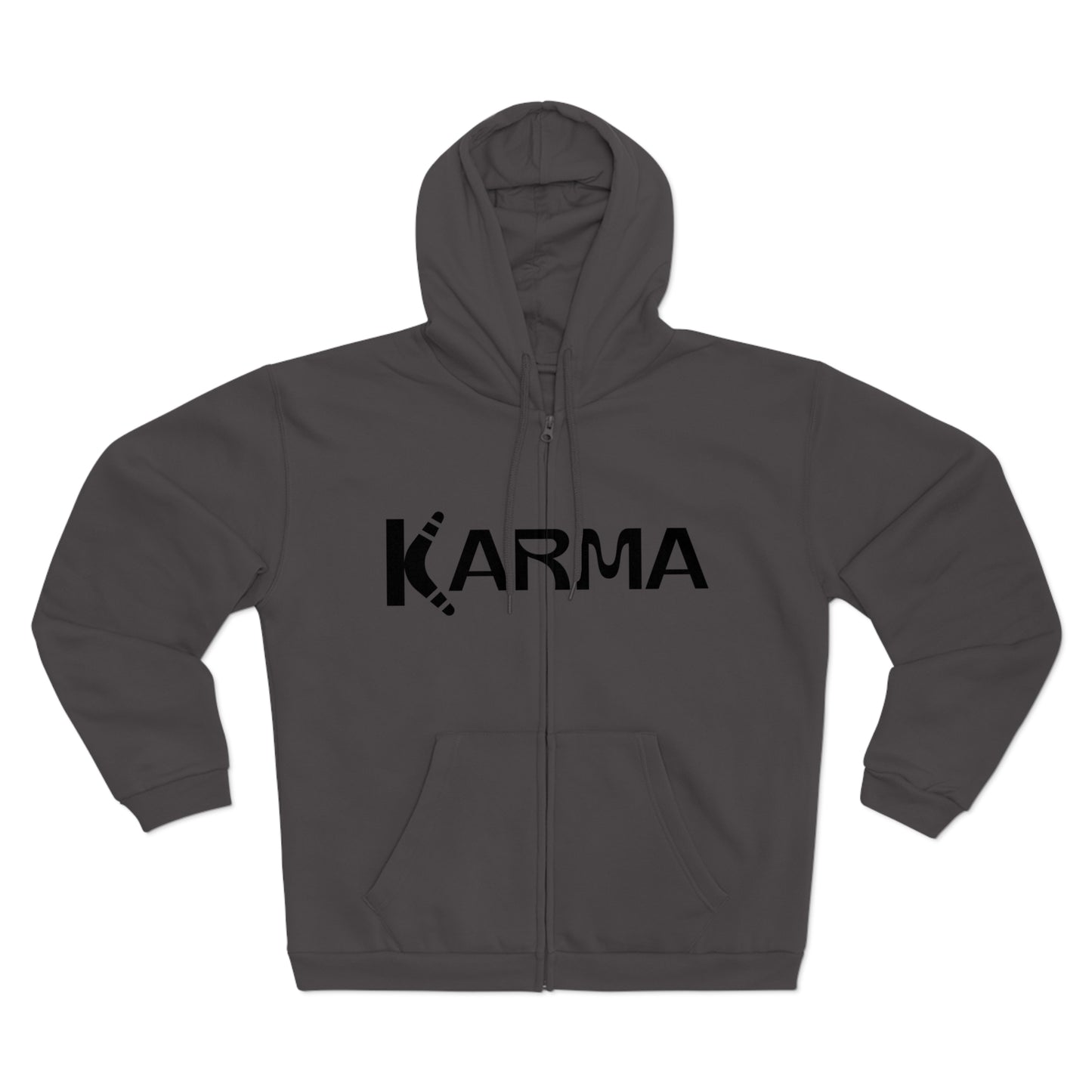 Unisex Hoodie with Text Print