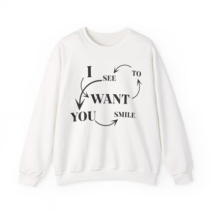 Unisex Casual Sweatshirt with Quote Design