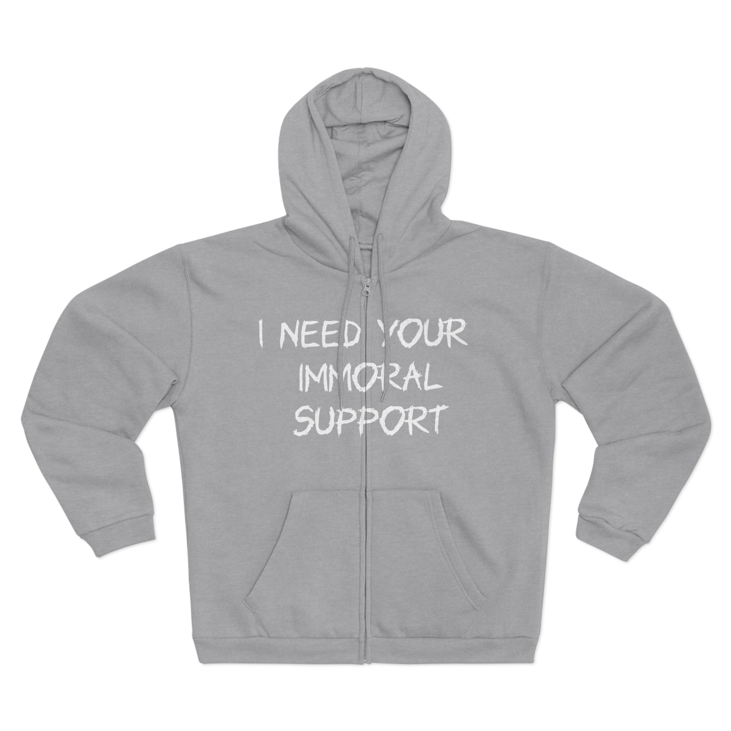 Unisex Hoodie with Text Print