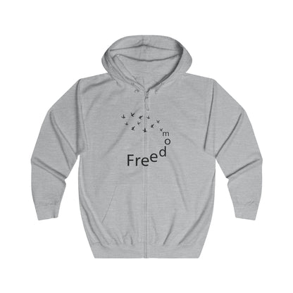Unisex Hoodie with Freedom Print