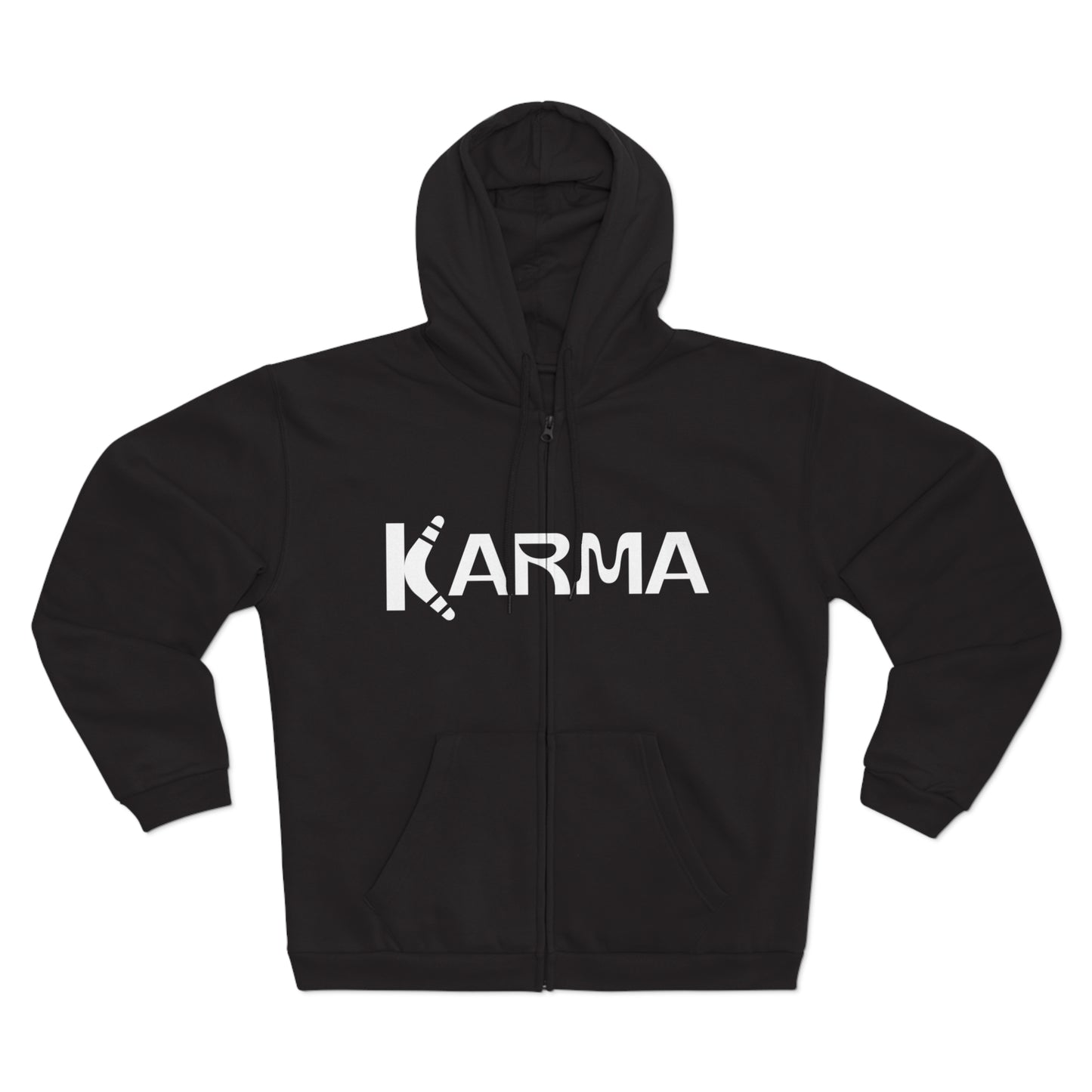 Unisex Hoodie with Text Print