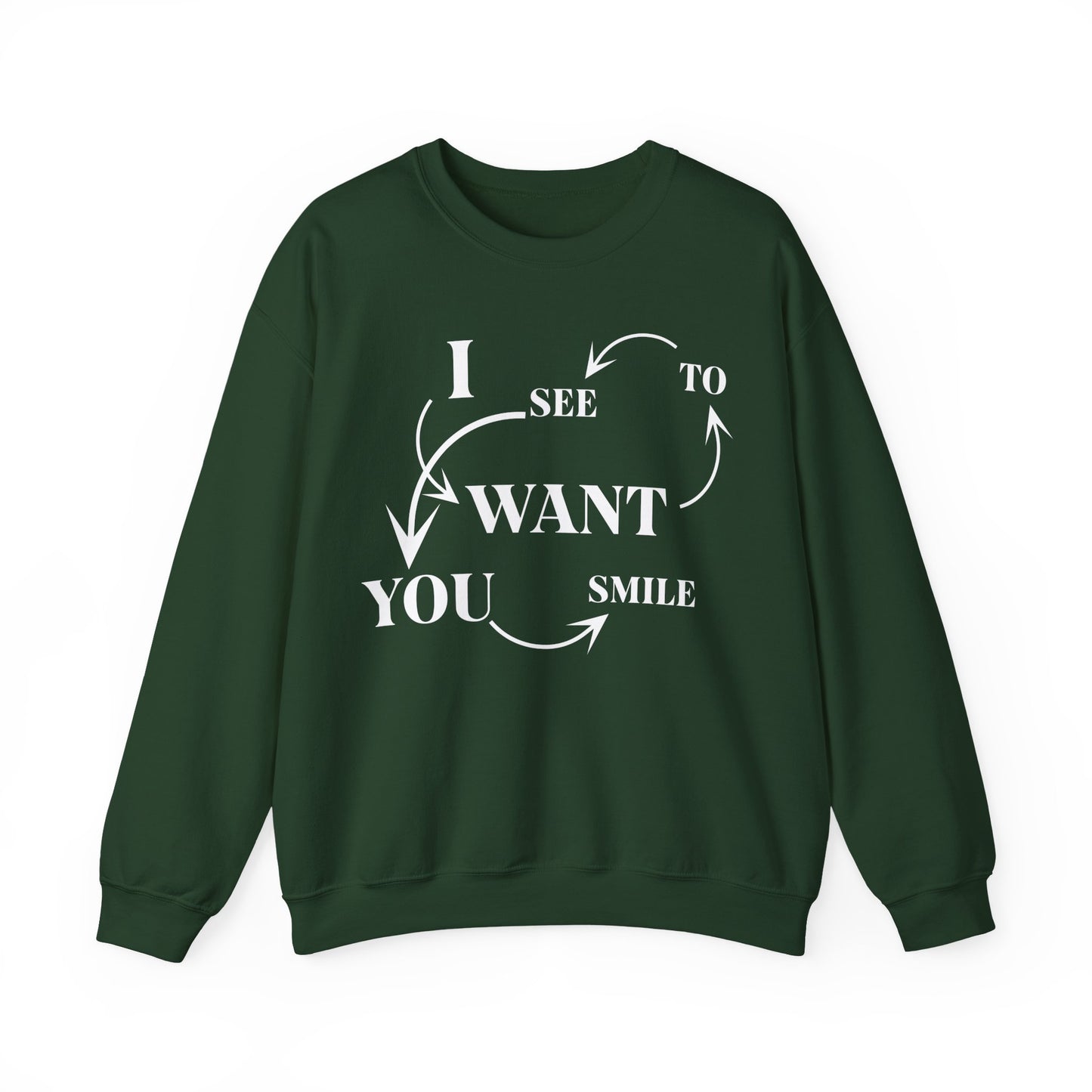 Unisex Casual Sweatshirt with Quote Design