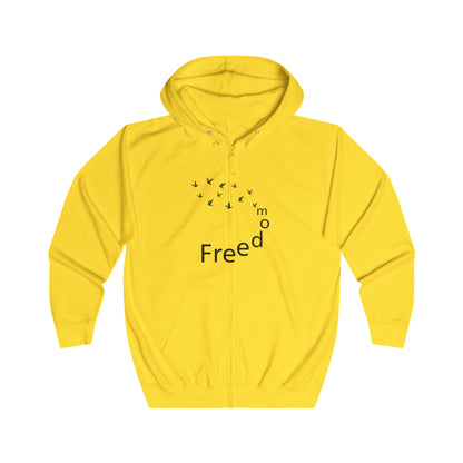 Unisex Hoodie with Freedom Print