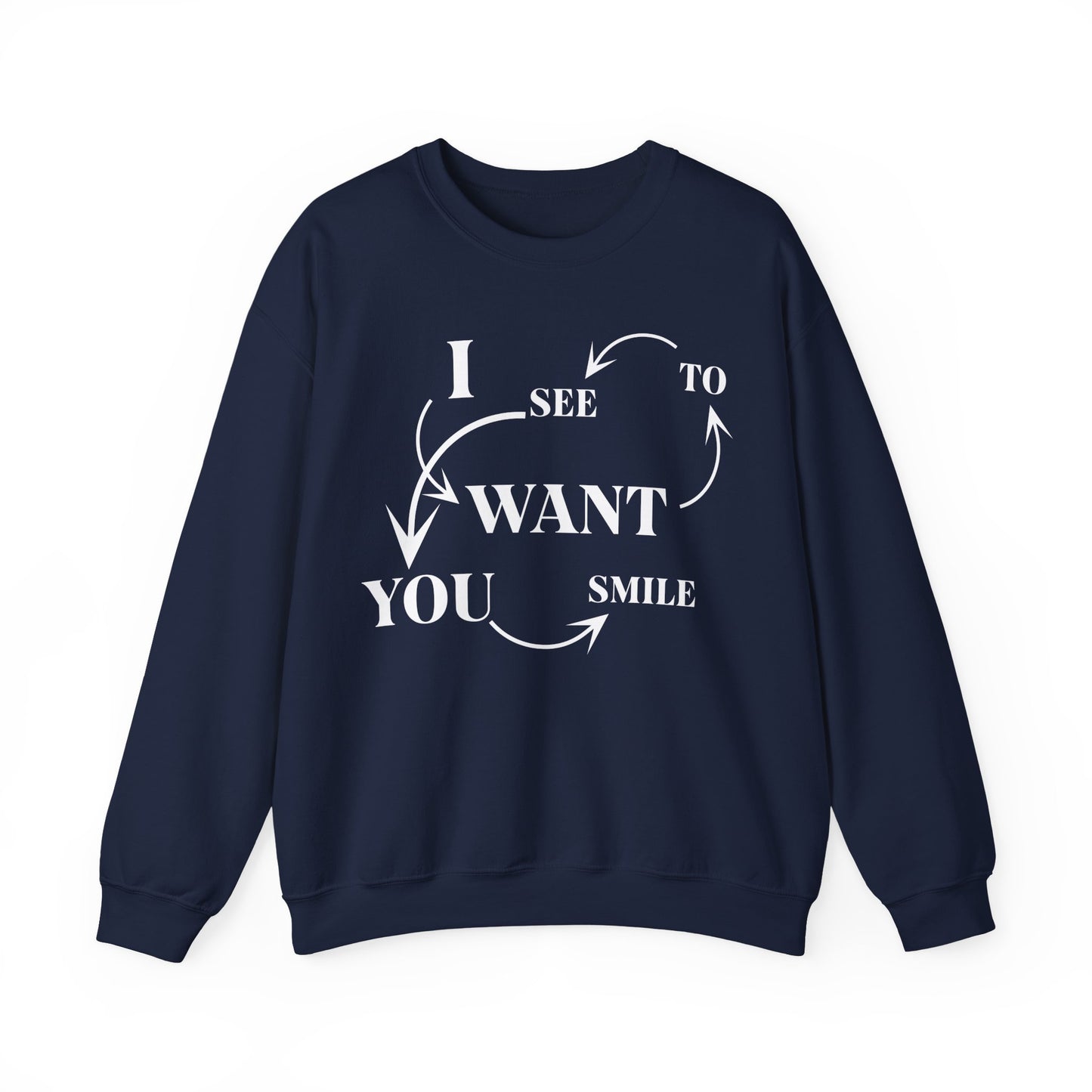 Unisex Casual Sweatshirt with Quote Design