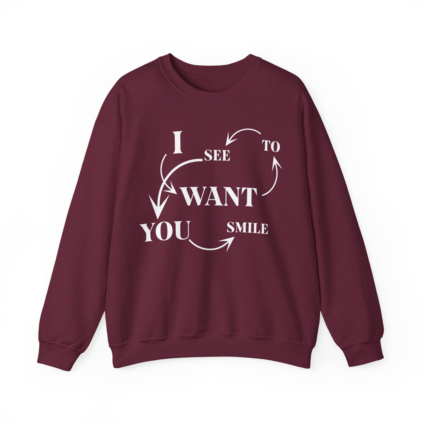Unisex Casual Sweatshirt with Quote Design