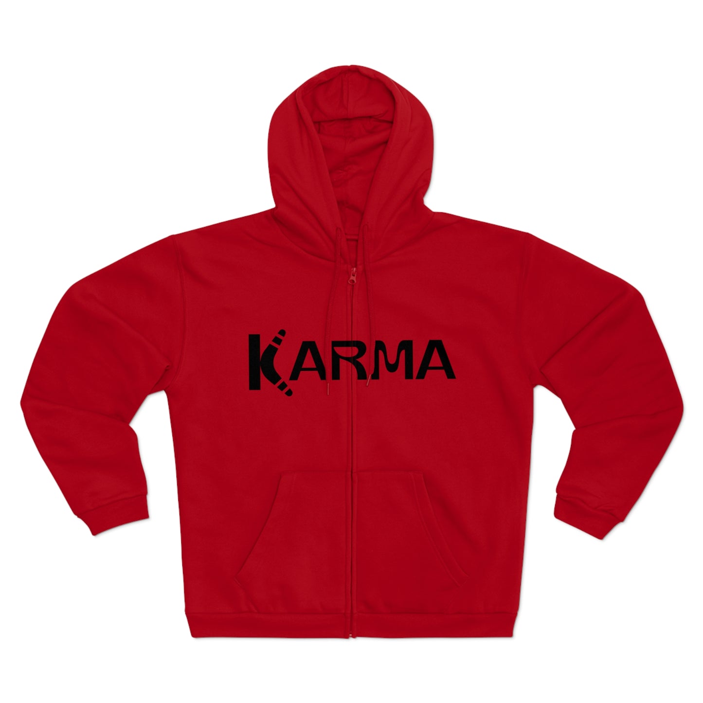 Unisex Hoodie with Text Print