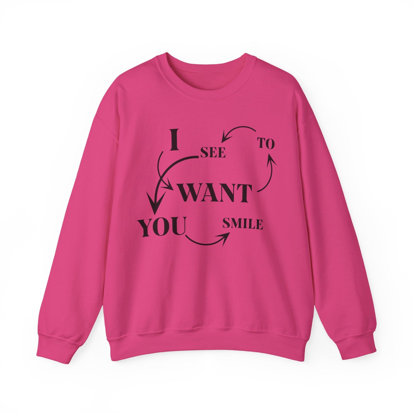 Unisex Casual Sweatshirt with Quote Design