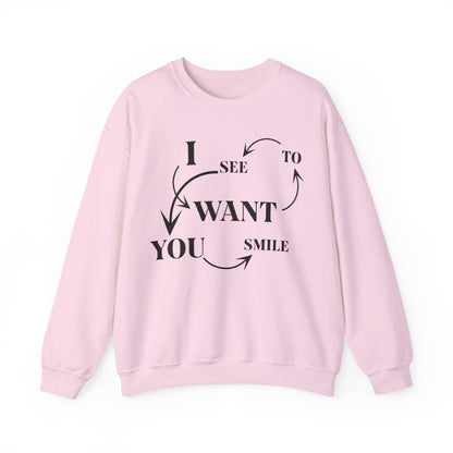 Unisex Casual Sweatshirt with Quote Design