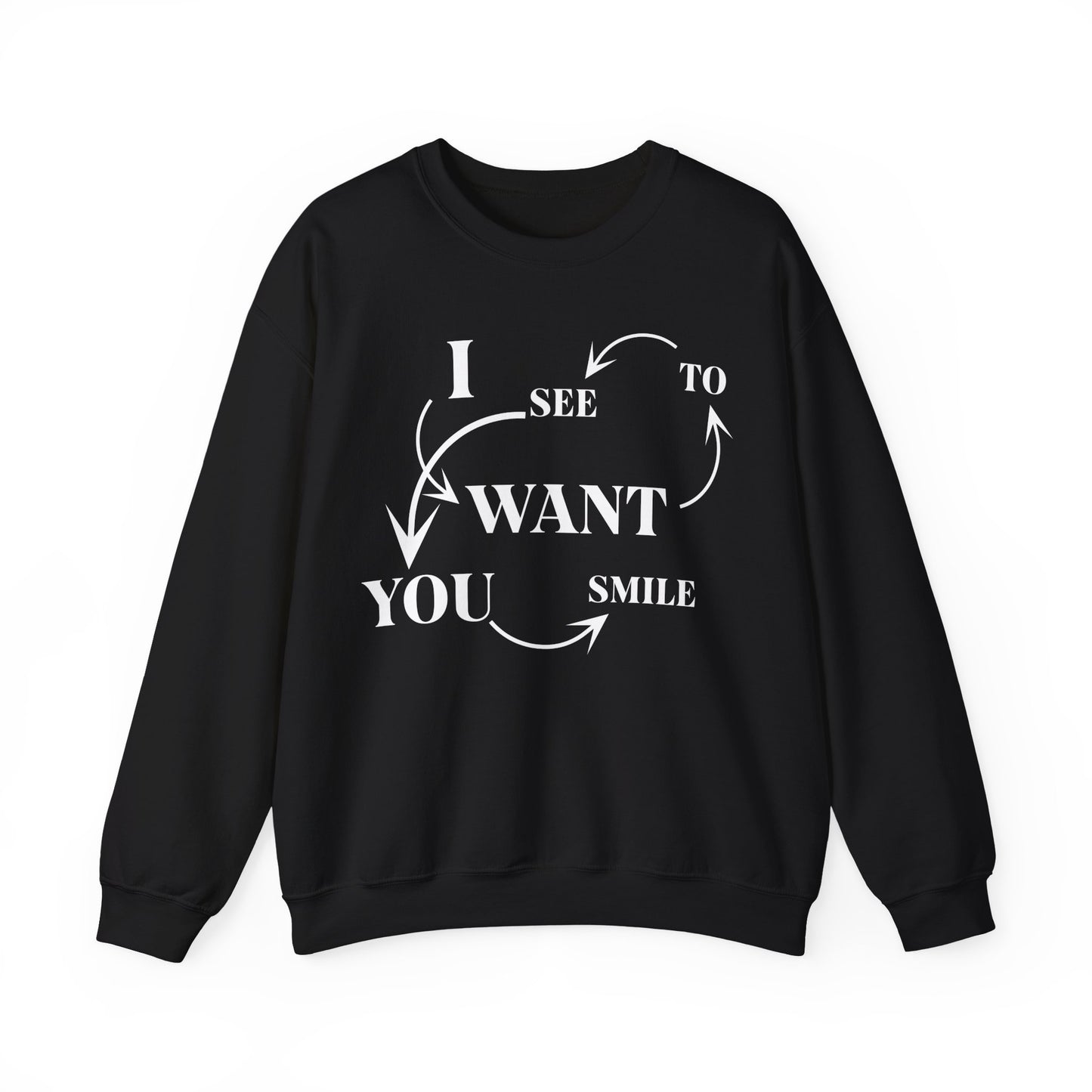 Unisex Casual Sweatshirt with Quote Design