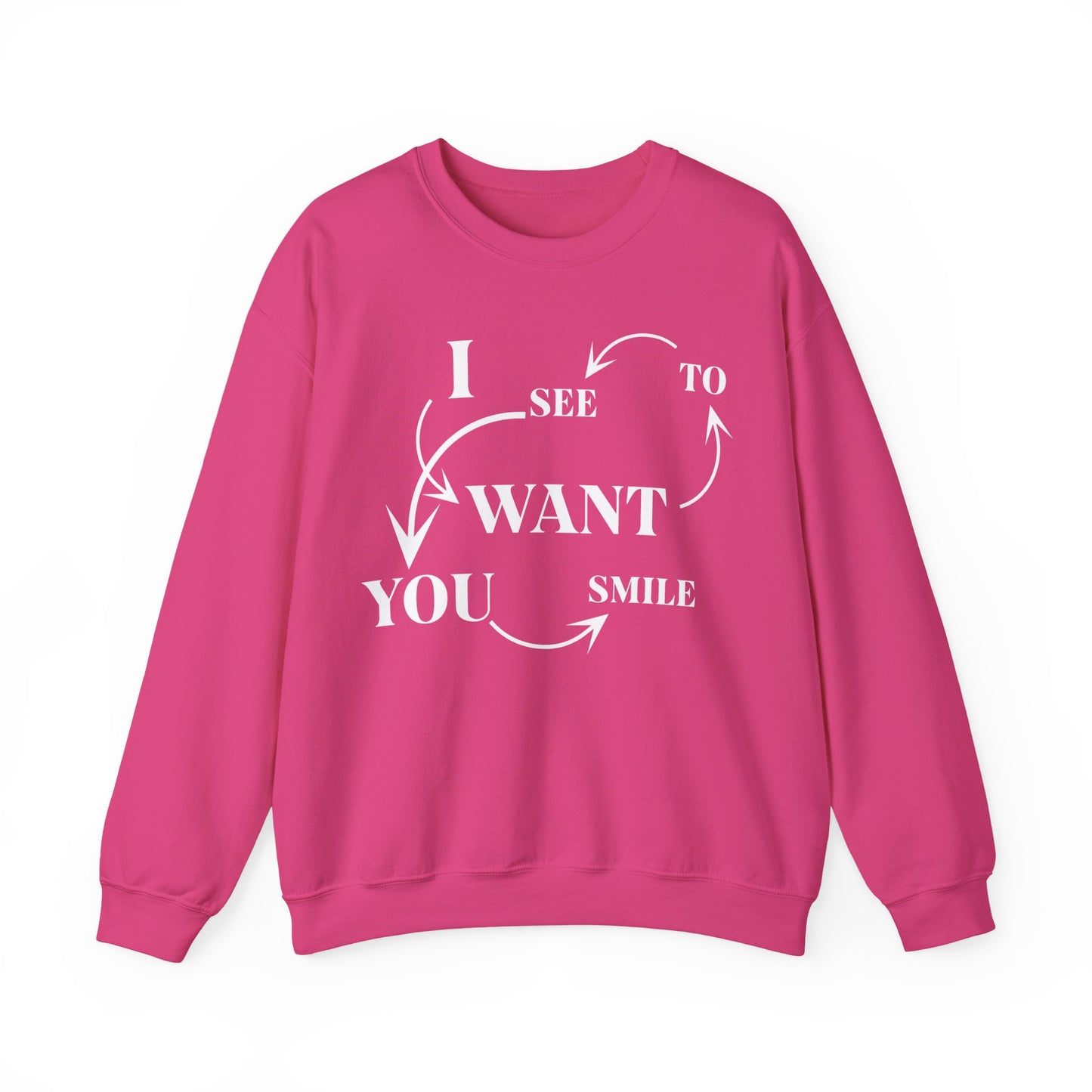 Unisex Casual Sweatshirt with Quote Design
