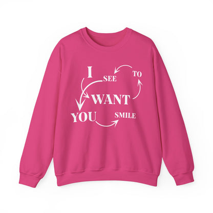 Unisex Casual Sweatshirt with Quote Design