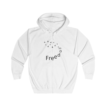 Unisex Hoodie with Freedom Print
