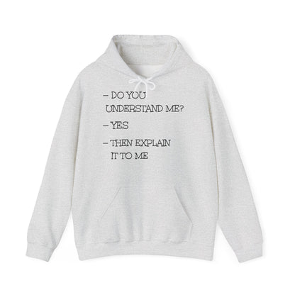 Unisex Hoodie with Text Print