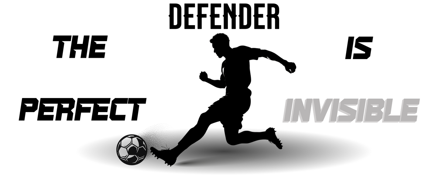 Football mug with “Perfect Defender” print. Ayrini Studio.