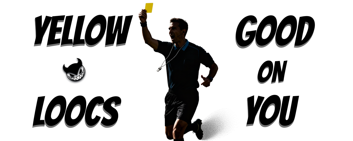 Referee mug with “Yellow Looks Good on You” print. Ayrini Studio.