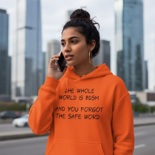 Unisex hoodie with minimalist design. Ayrini Studio.  