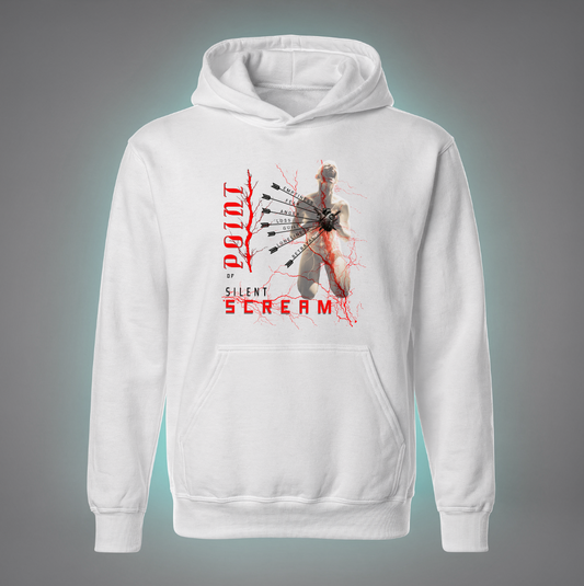 Unisex hoodie with minimalist design. Ayrini Studio. 