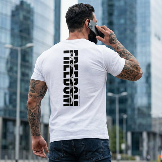 Unisex t-shirt with minimalist design. Ayrini Studio.