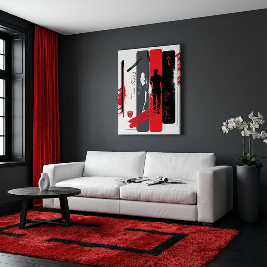 Two Sides_One Path | Limited Edition Canvas Art